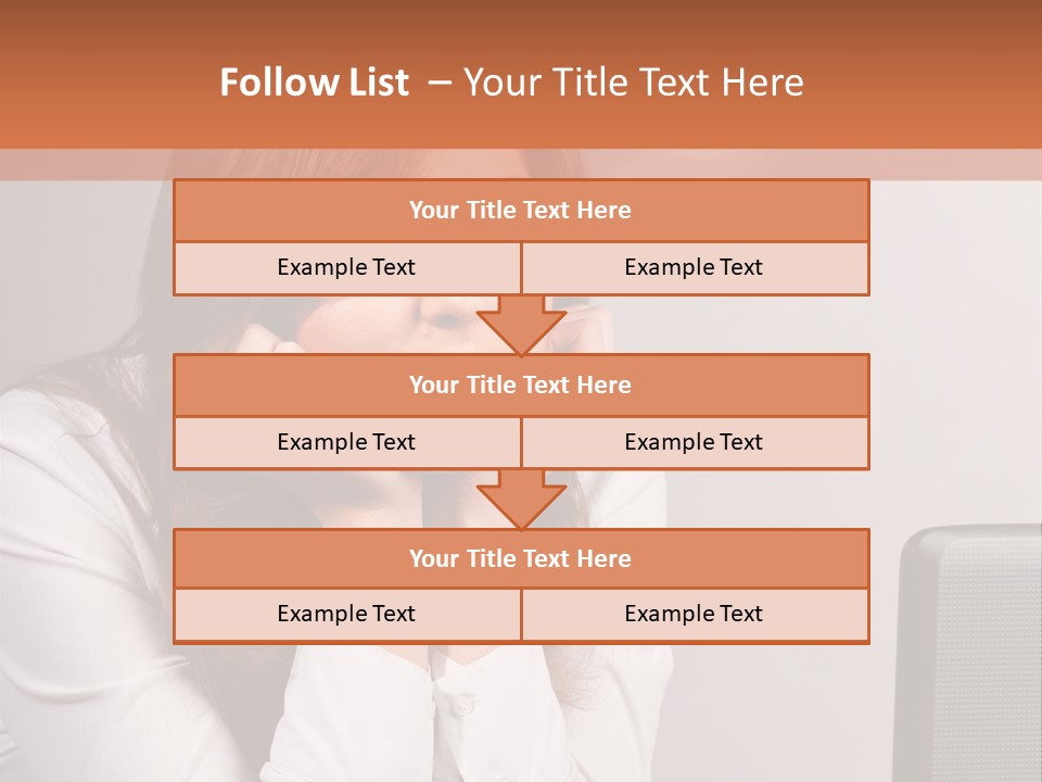 Pretty Office Gray PowerPoint Template