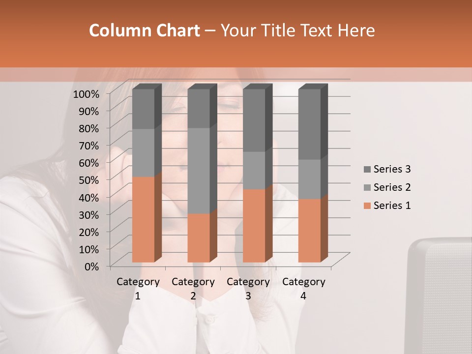 Pretty Office Gray PowerPoint Template