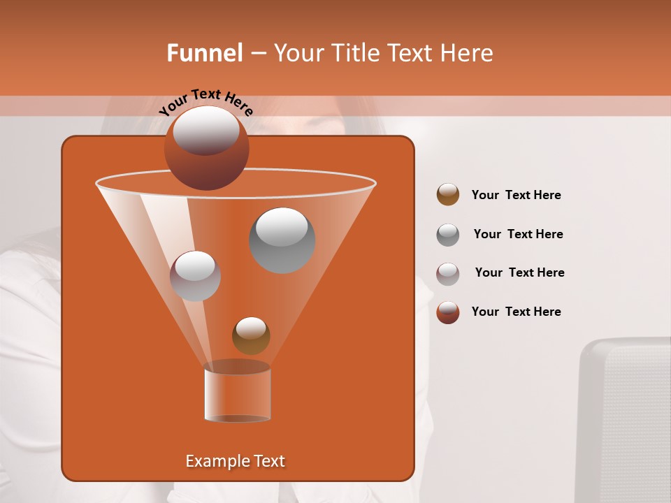 Pretty Office Gray PowerPoint Template