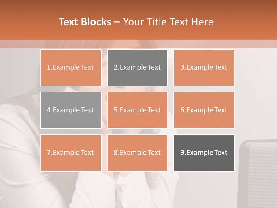 Pretty Office Gray PowerPoint Template