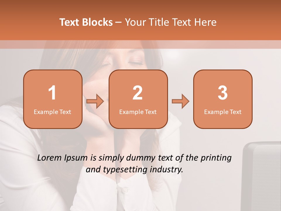 Pretty Office Gray PowerPoint Template