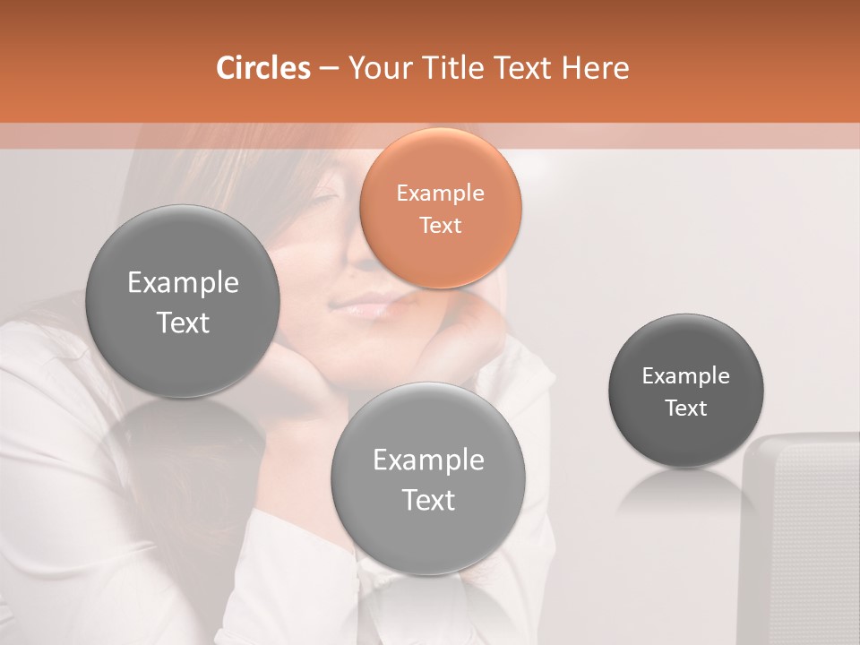 Pretty Office Gray PowerPoint Template