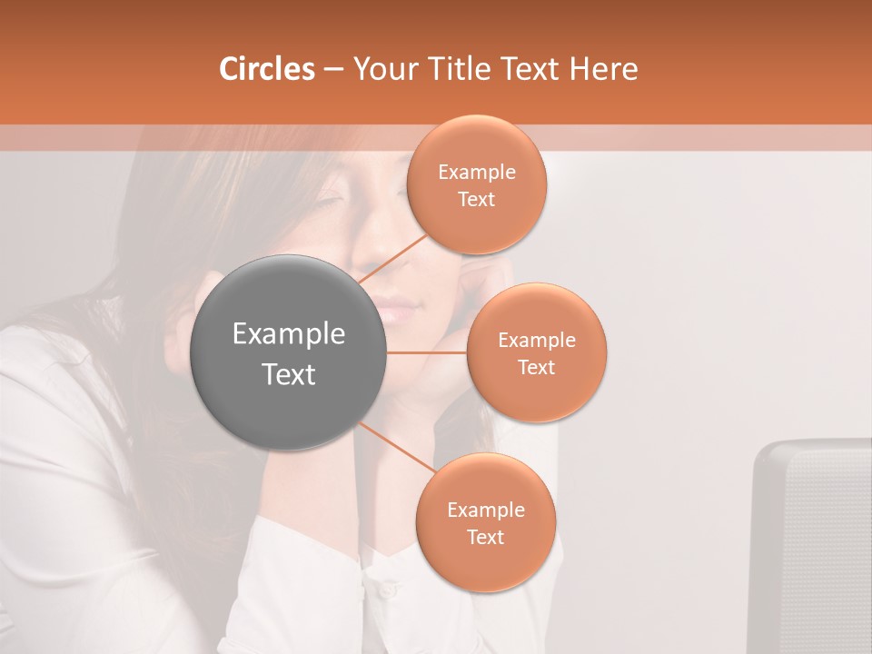 Pretty Office Gray PowerPoint Template