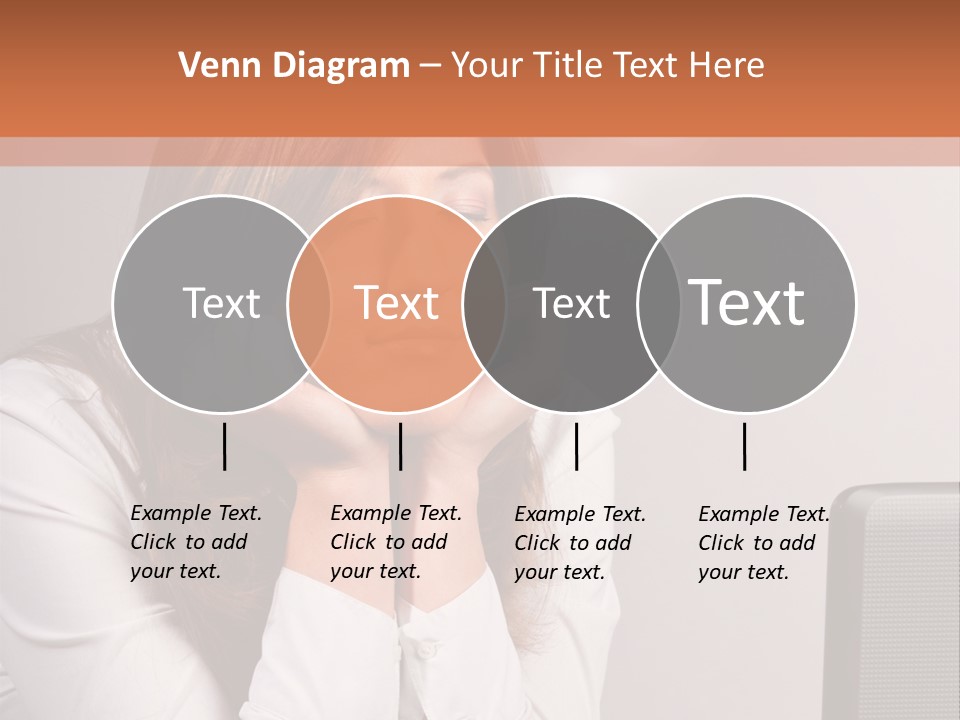 Pretty Office Gray PowerPoint Template