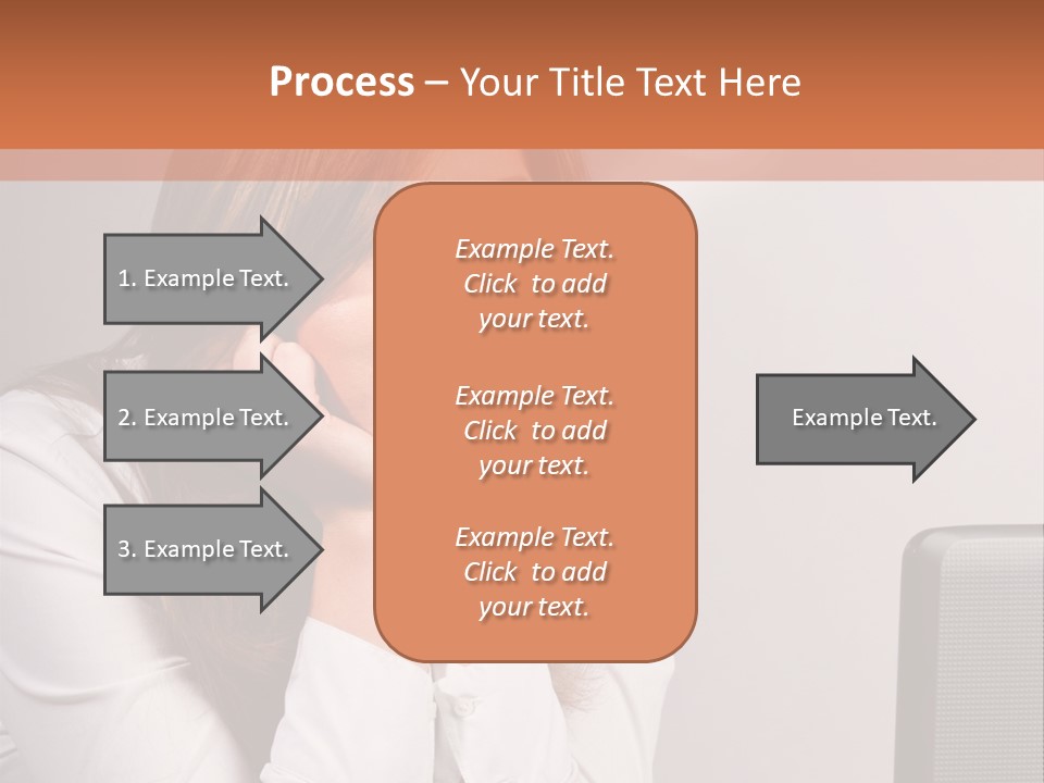 Pretty Office Gray PowerPoint Template