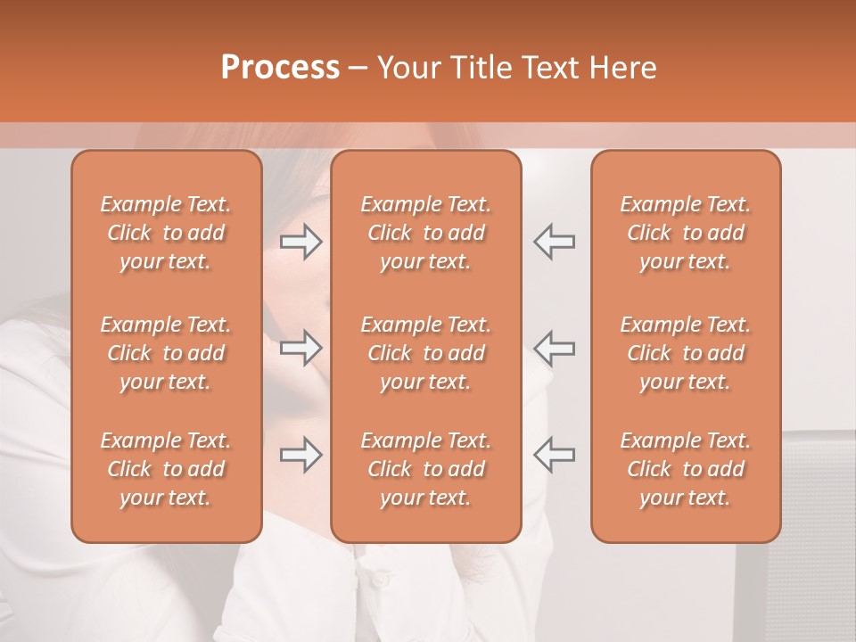 Pretty Office Gray PowerPoint Template