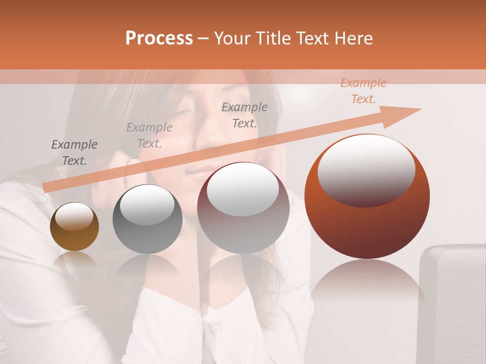 Pretty Office Gray PowerPoint Template