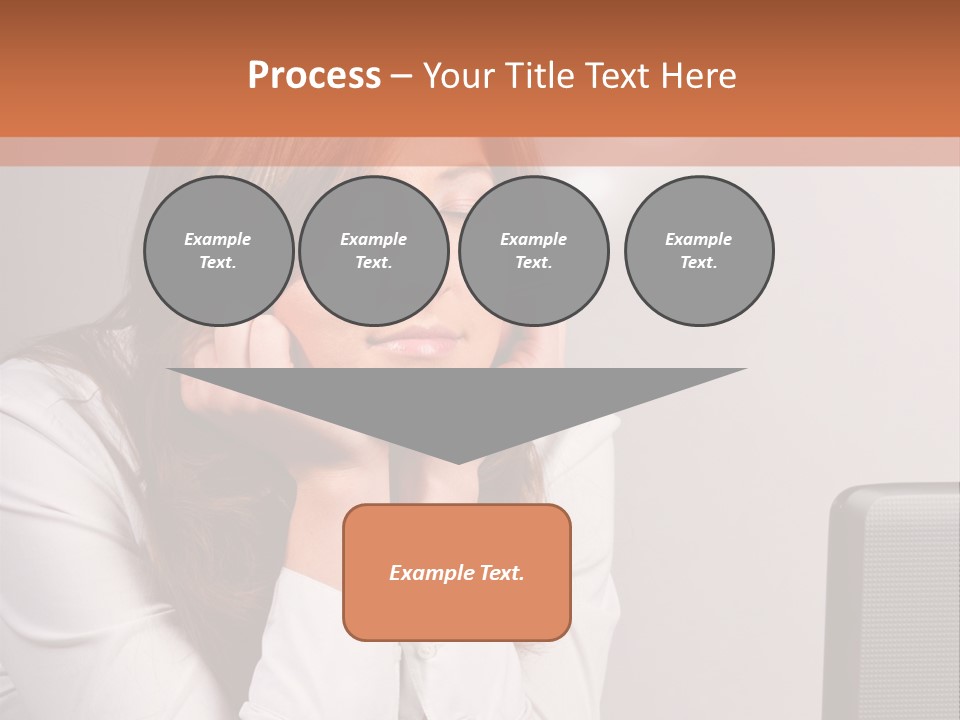 Pretty Office Gray PowerPoint Template