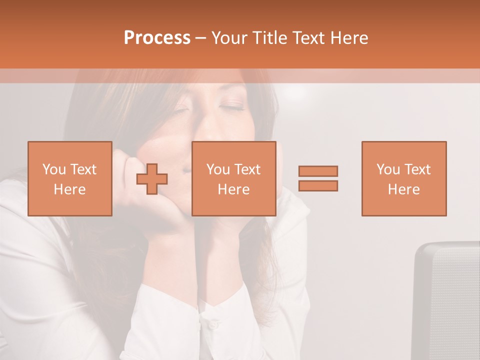 Pretty Office Gray PowerPoint Template