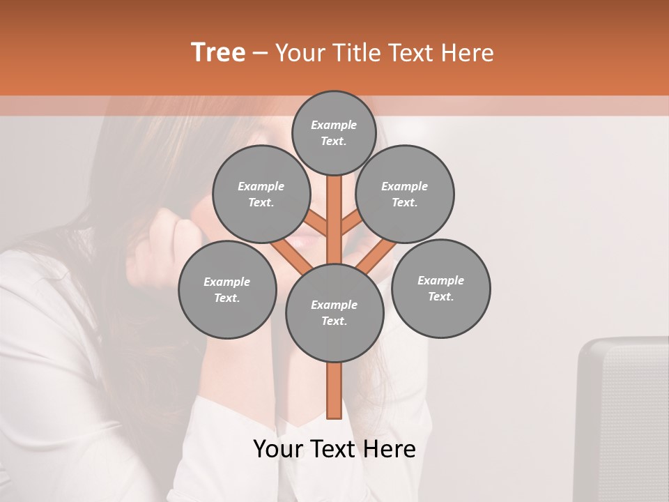 Pretty Office Gray PowerPoint Template