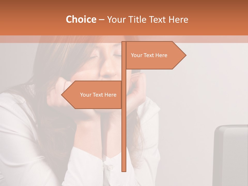 Pretty Office Gray PowerPoint Template