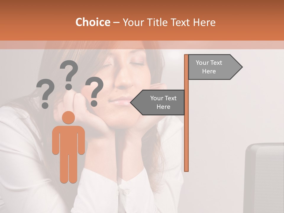 Pretty Office Gray PowerPoint Template
