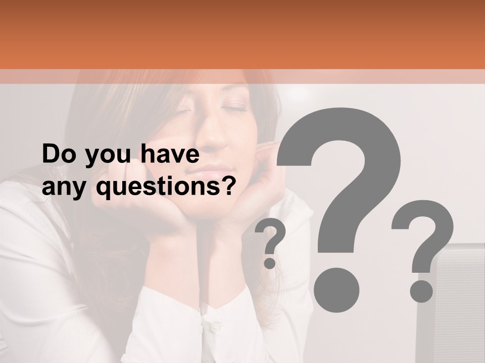 Pretty Office Gray PowerPoint Template