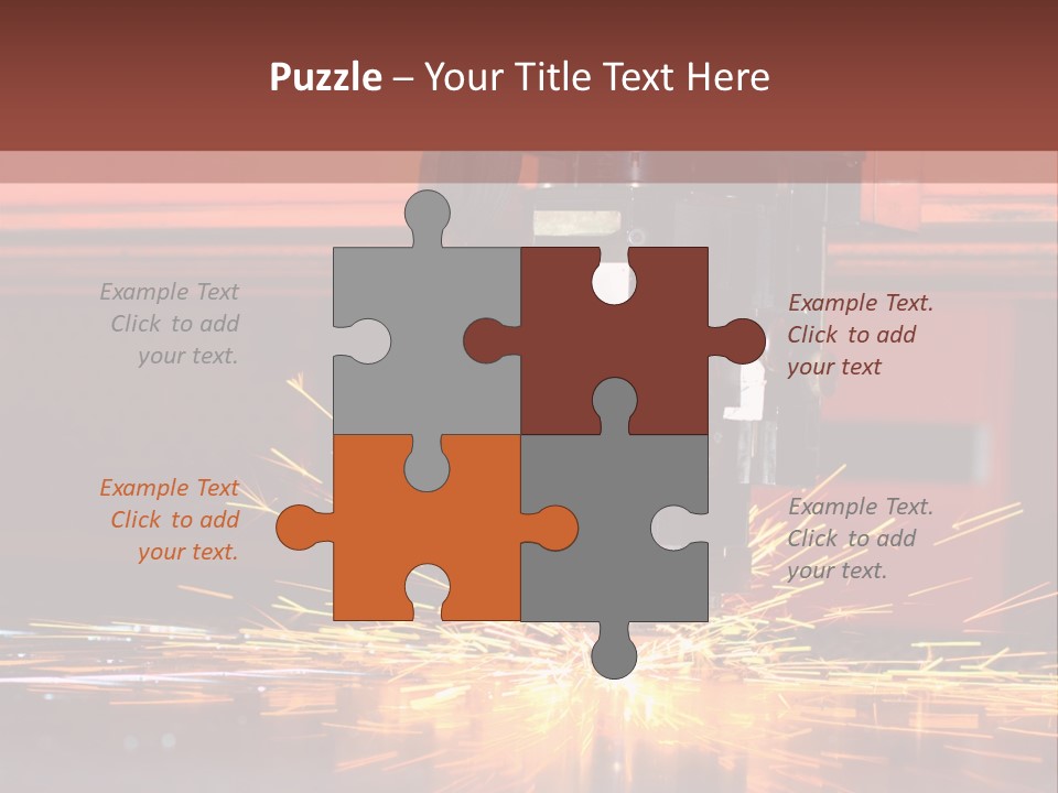Tool Machine Industrial PowerPoint Template