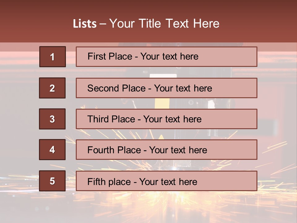 Tool Machine Industrial PowerPoint Template