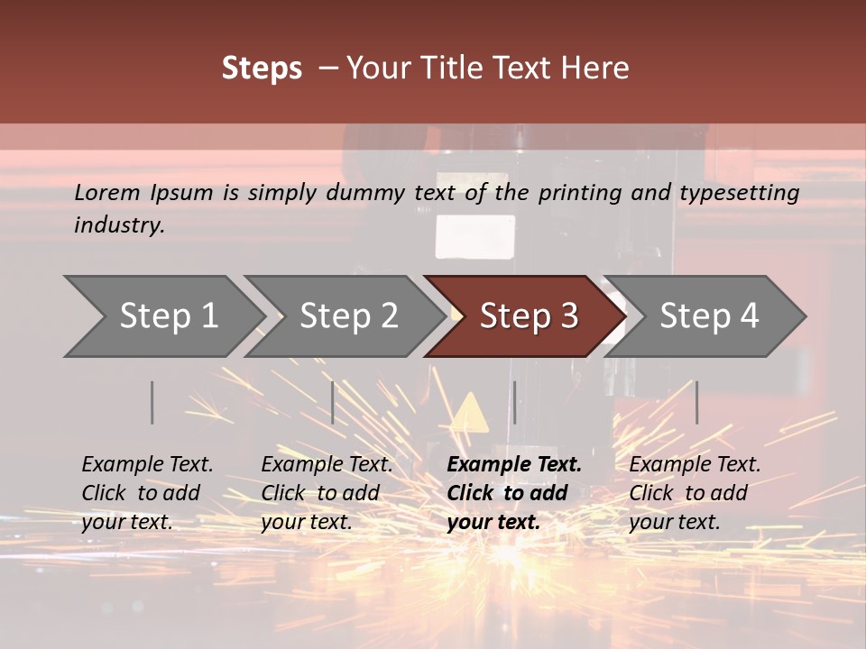 Tool Machine Industrial PowerPoint Template