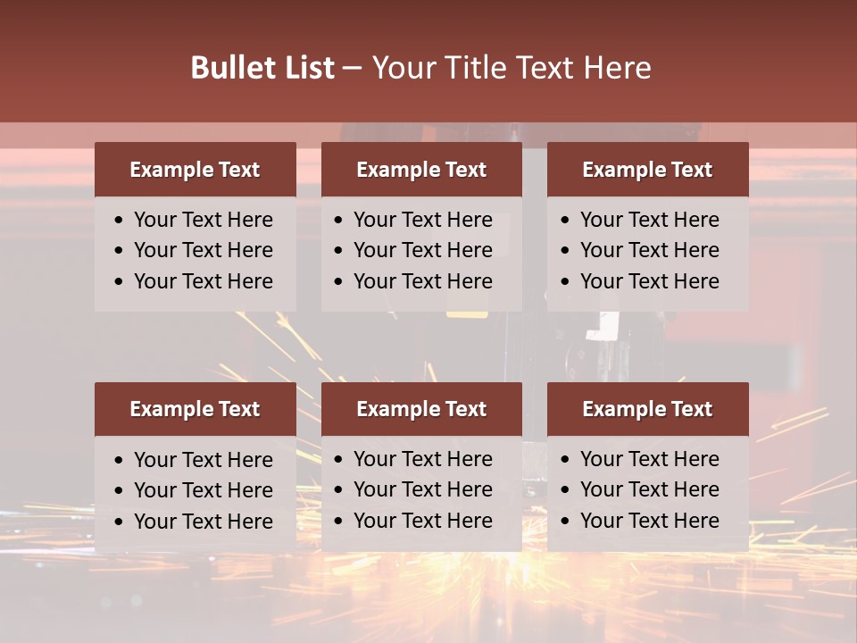 Tool Machine Industrial PowerPoint Template
