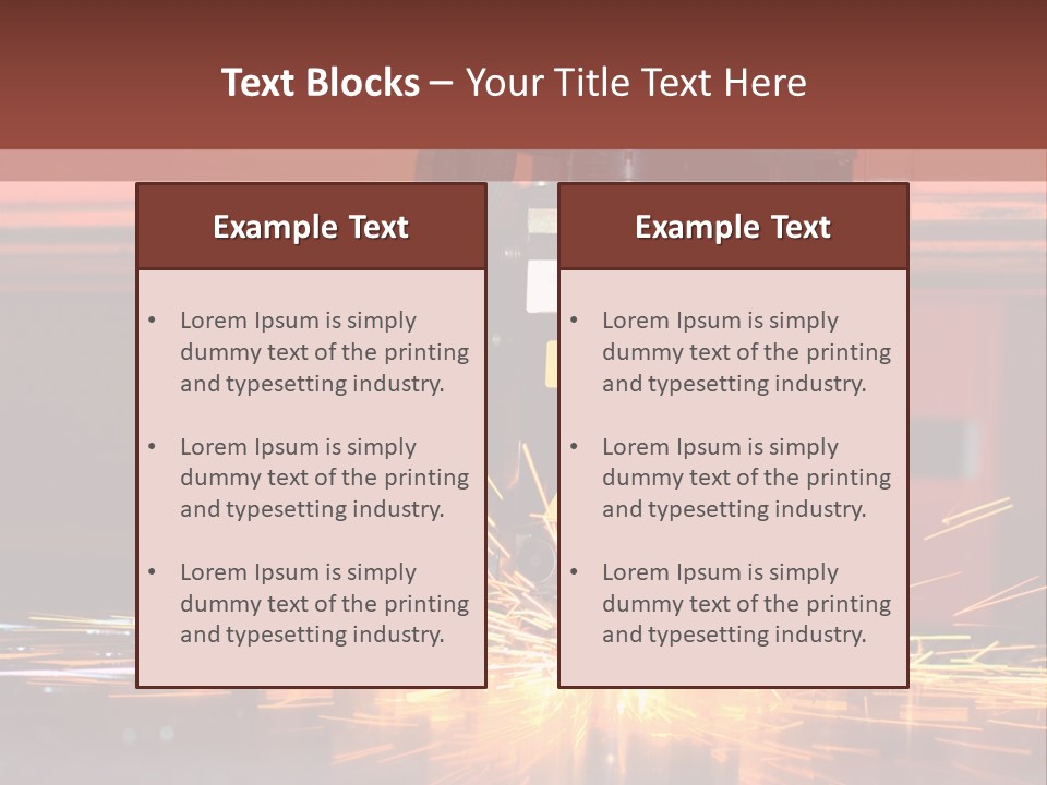 Tool Machine Industrial PowerPoint Template