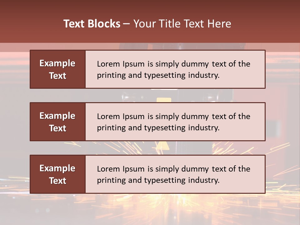 Tool Machine Industrial PowerPoint Template