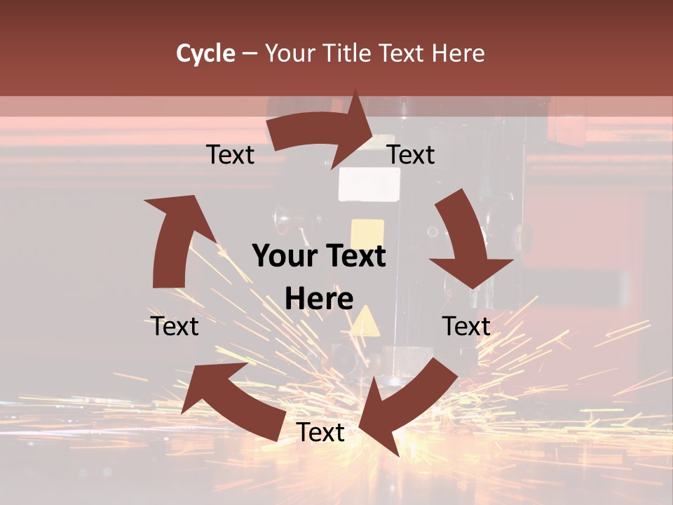 Tool Machine Industrial PowerPoint Template