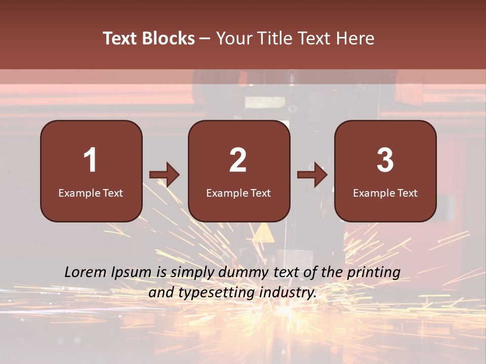 Tool Machine Industrial PowerPoint Template