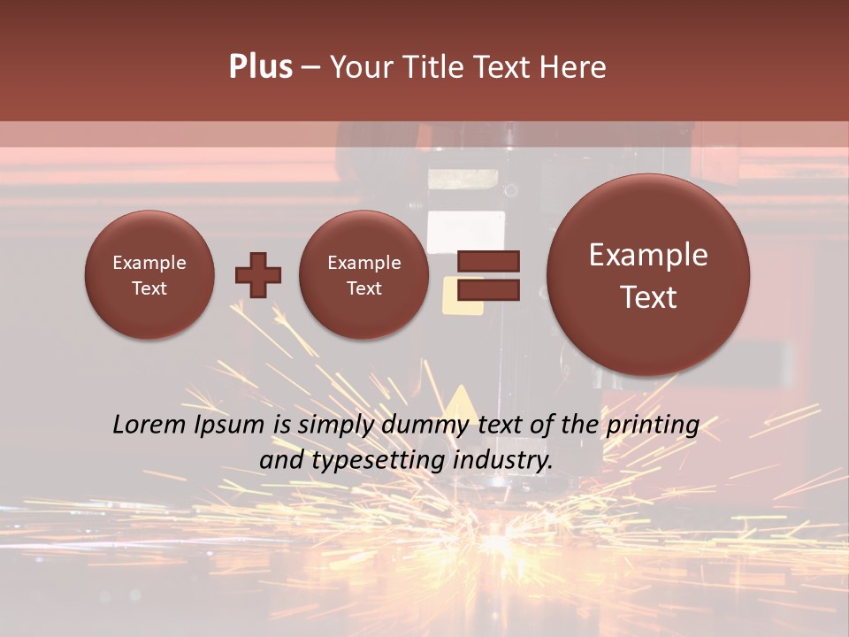 Tool Machine Industrial PowerPoint Template