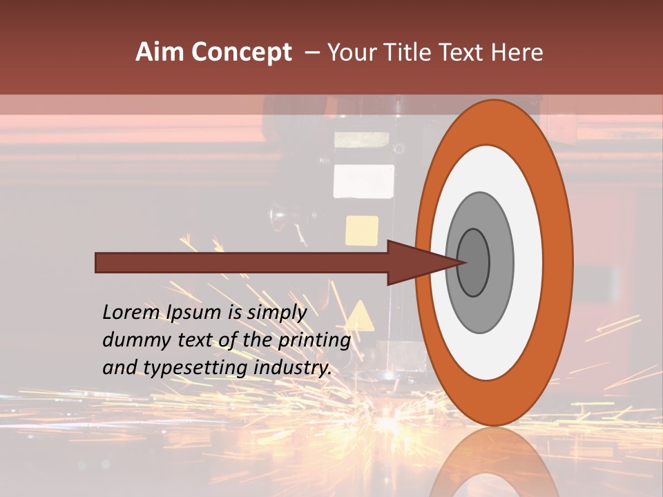 Tool Machine Industrial PowerPoint Template