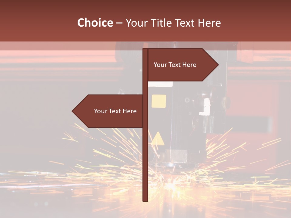 Tool Machine Industrial PowerPoint Template