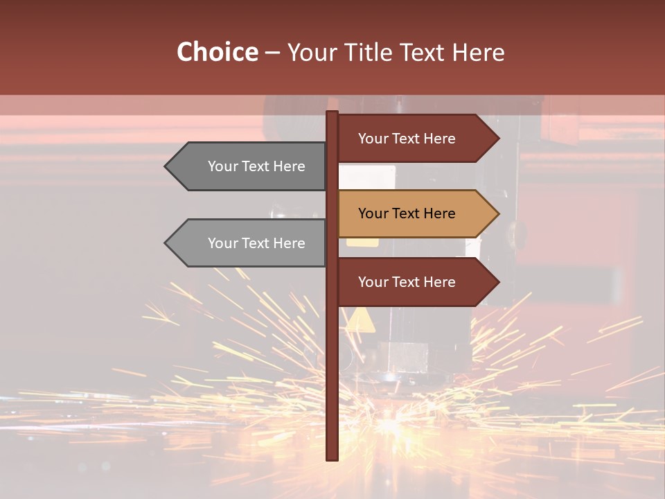 Tool Machine Industrial PowerPoint Template