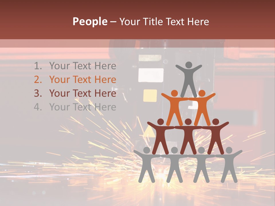 Tool Machine Industrial PowerPoint Template