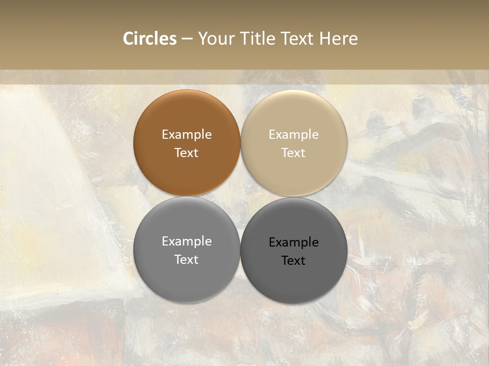 A Painting Of A Snowy Village With A Church In The Background PowerPoint Template