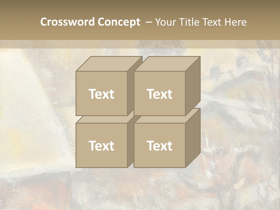 A Painting Of A Snowy Village With A Church In The Background PowerPoint Template