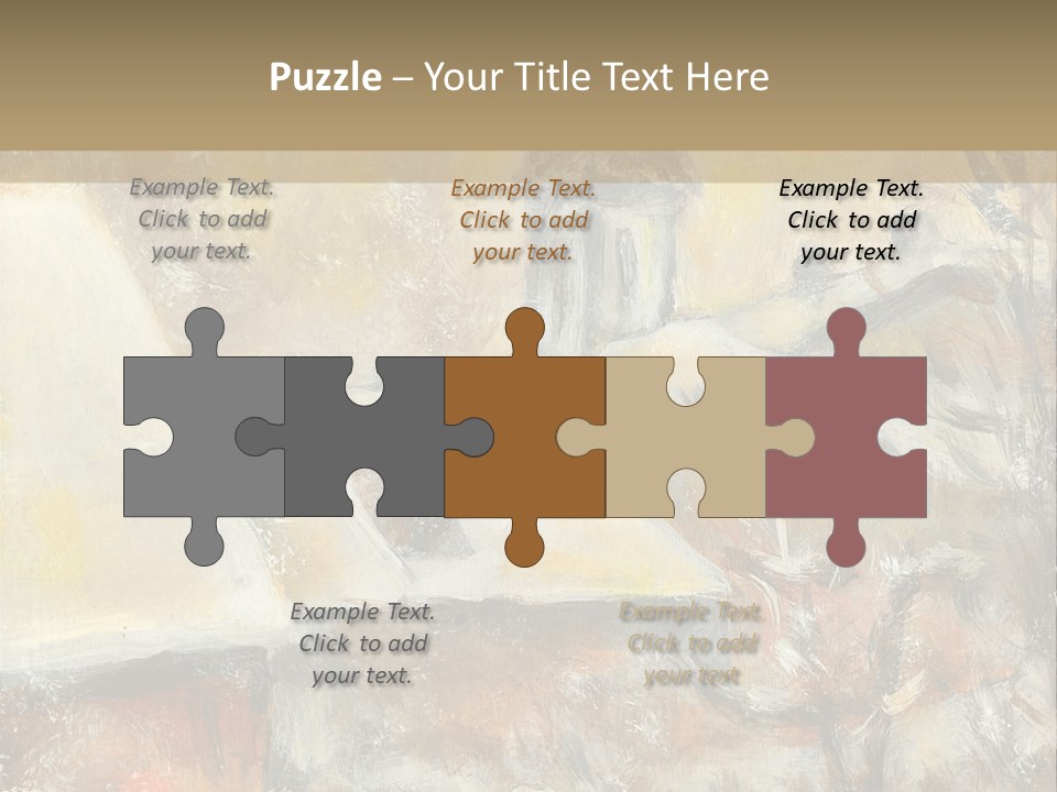 A Painting Of A Snowy Village With A Church In The Background PowerPoint Template