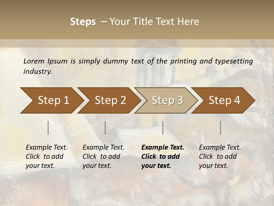 A Painting Of A Snowy Village With A Church In The Background PowerPoint Template