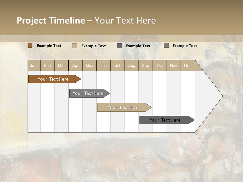 A Painting Of A Snowy Village With A Church In The Background PowerPoint Template