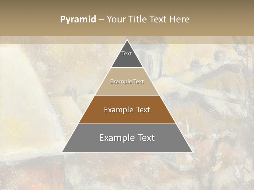 A Painting Of A Snowy Village With A Church In The Background PowerPoint Template