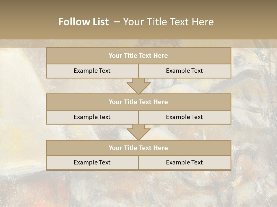 A Painting Of A Snowy Village With A Church In The Background PowerPoint Template