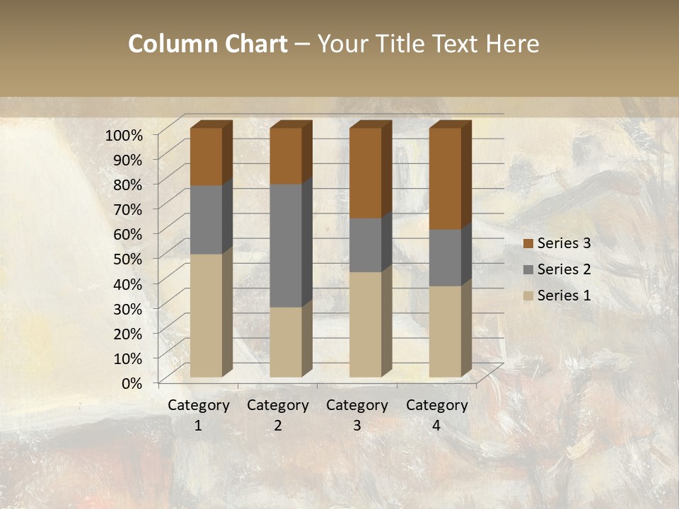 A Painting Of A Snowy Village With A Church In The Background PowerPoint Template