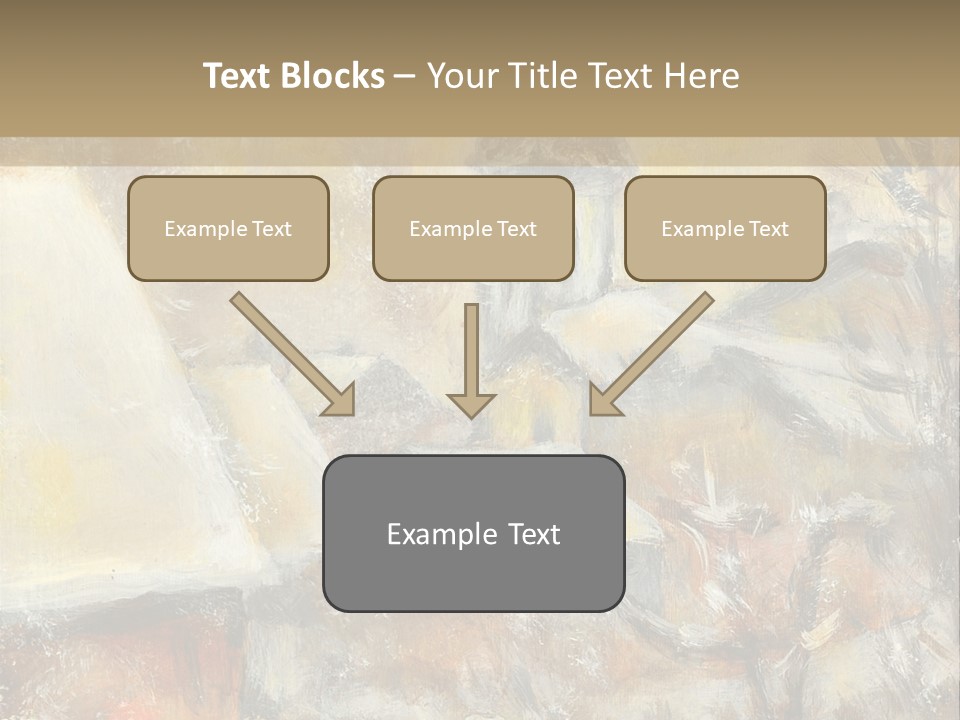 A Painting Of A Snowy Village With A Church In The Background PowerPoint Template