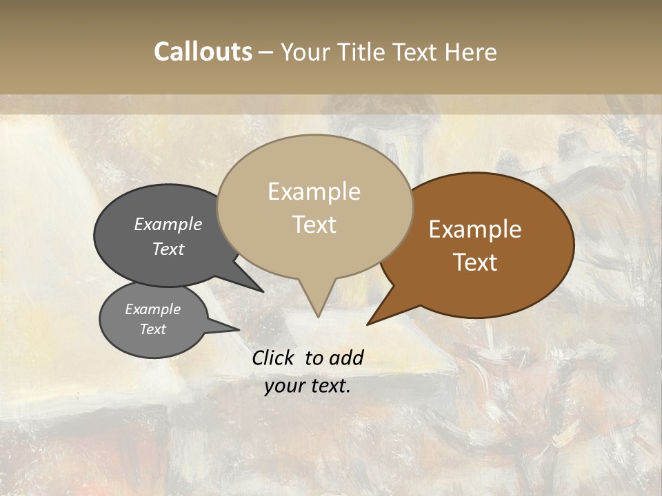 A Painting Of A Snowy Village With A Church In The Background PowerPoint Template