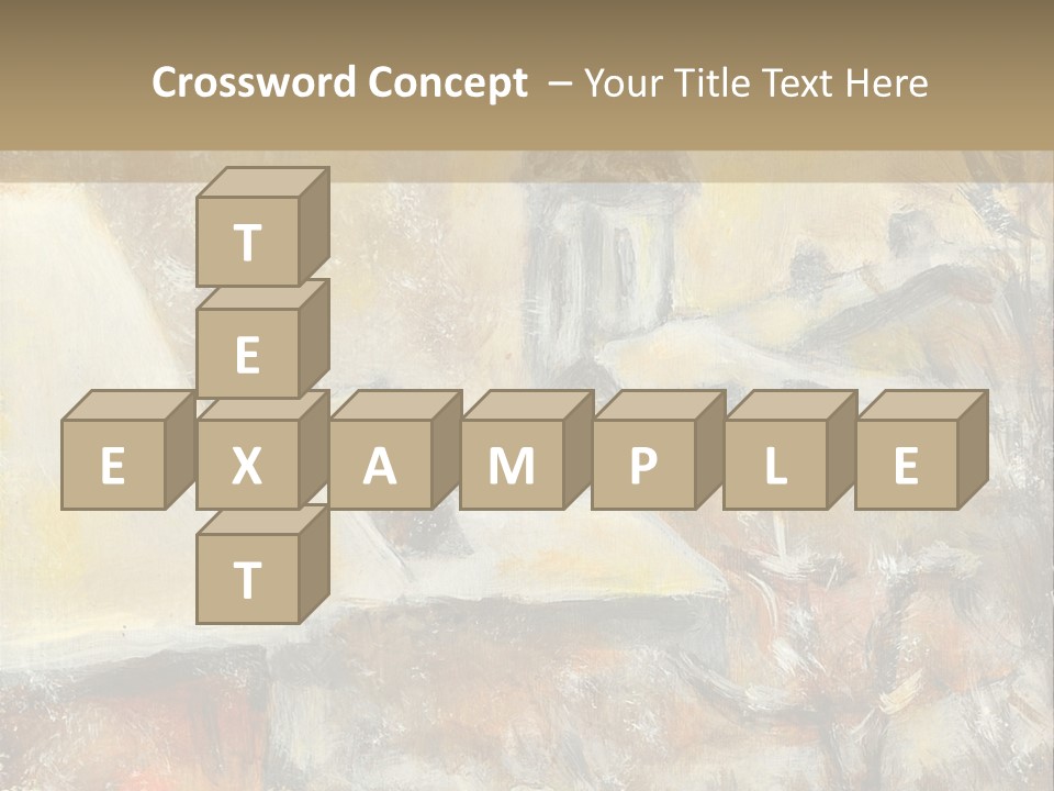 A Painting Of A Snowy Village With A Church In The Background PowerPoint Template