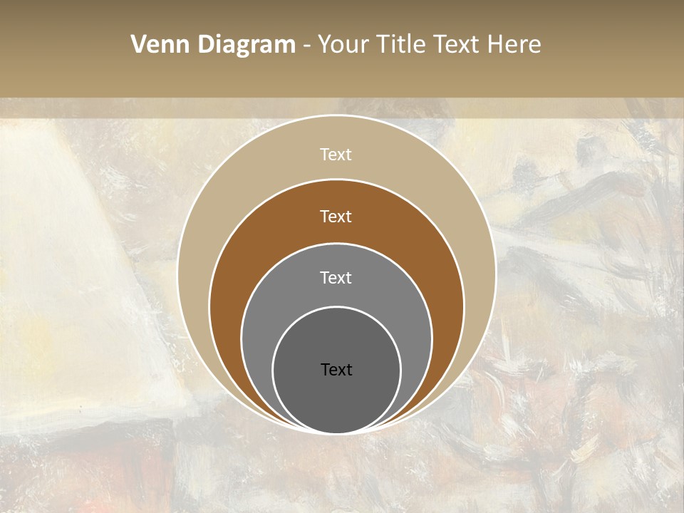 A Painting Of A Snowy Village With A Church In The Background PowerPoint Template