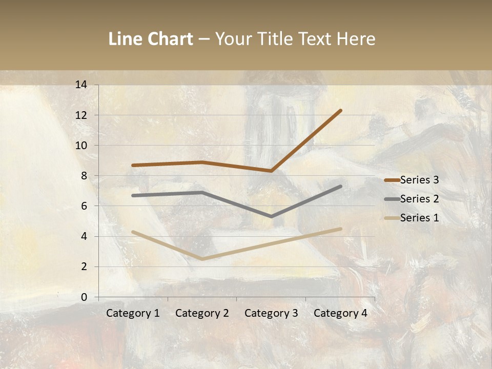A Painting Of A Snowy Village With A Church In The Background PowerPoint Template