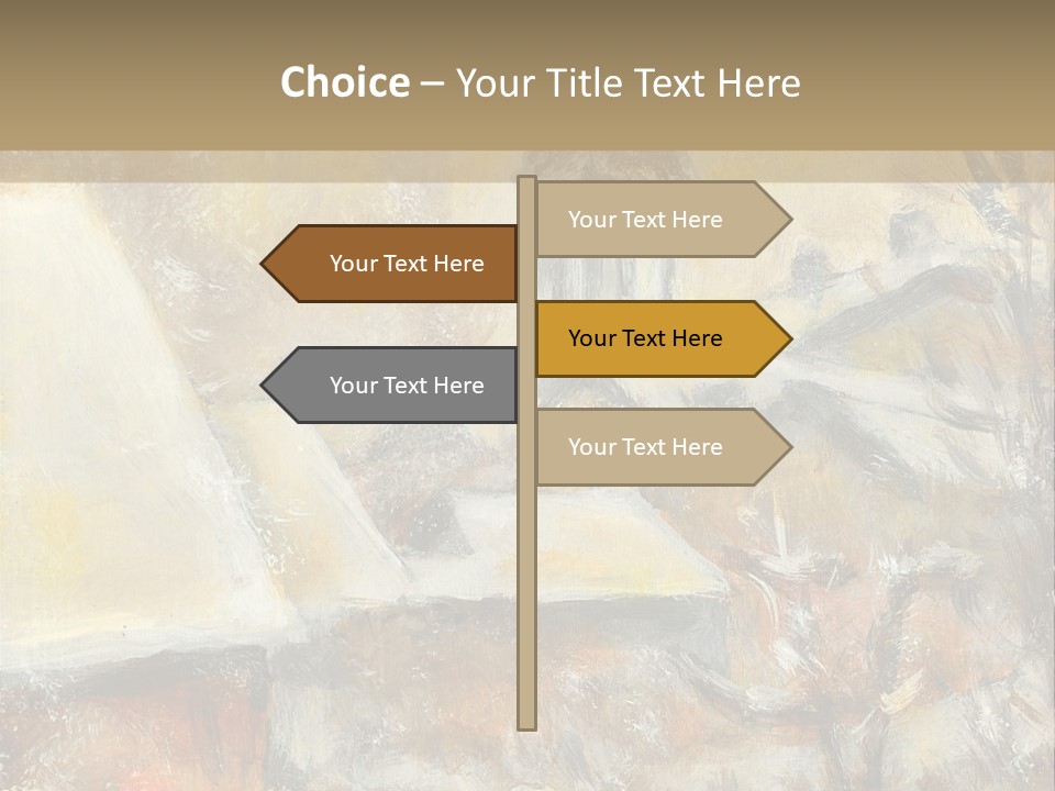 A Painting Of A Snowy Village With A Church In The Background PowerPoint Template