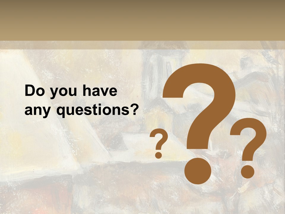 A Painting Of A Snowy Village With A Church In The Background PowerPoint Template