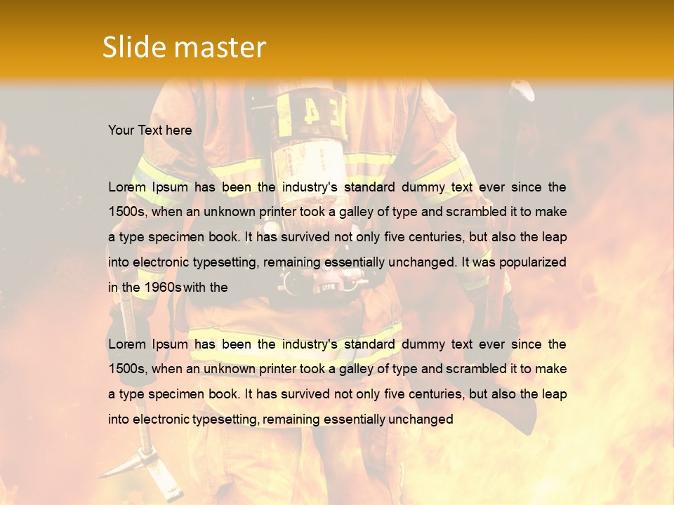 Blue Natural Clear PowerPoint Template