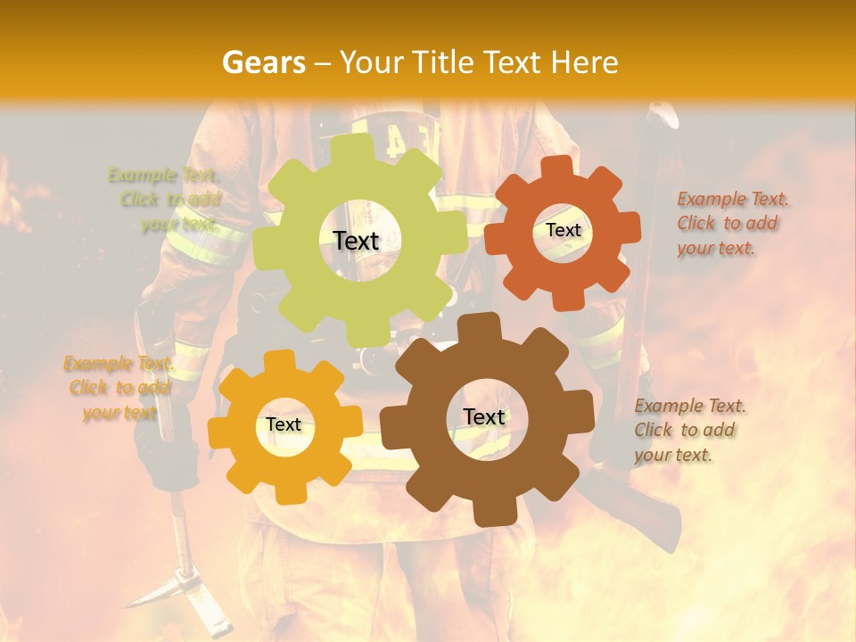 Blue Natural Clear PowerPoint Template