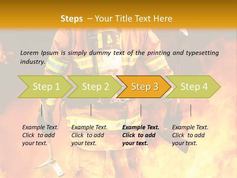 Blue Natural Clear PowerPoint Template