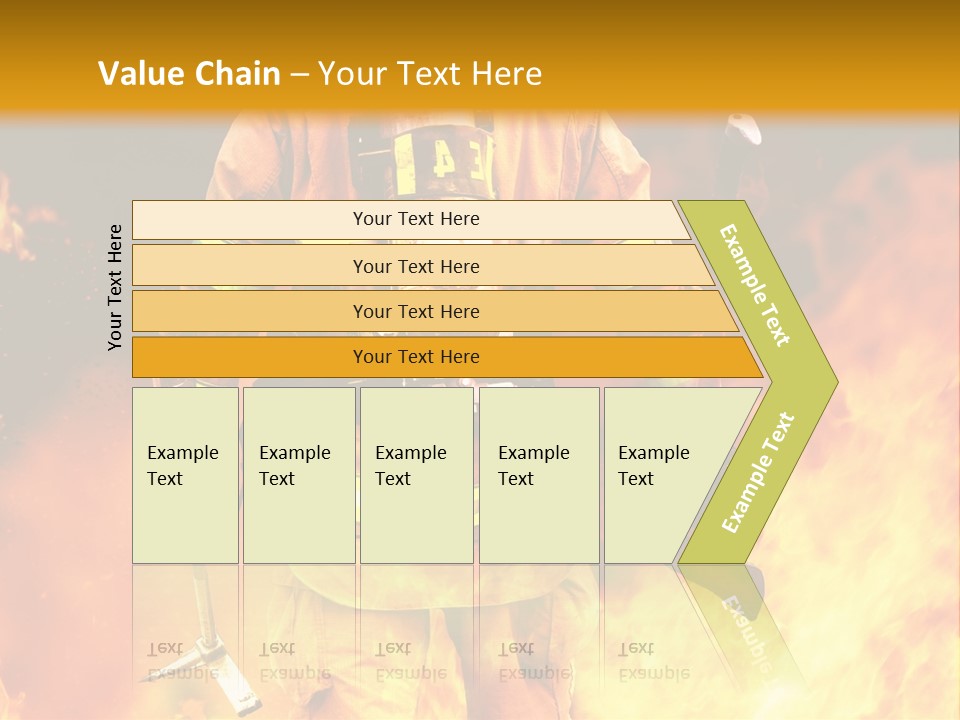 Blue Natural Clear PowerPoint Template