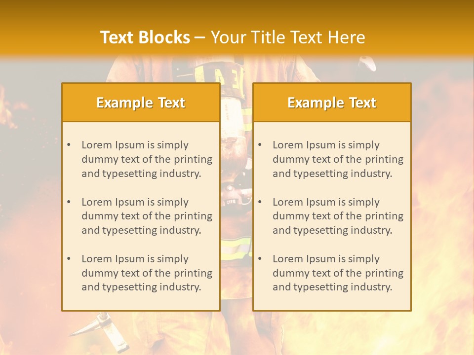 Blue Natural Clear PowerPoint Template